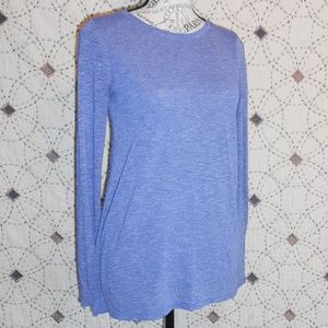EUC Athleta Blue Long Sleeve Tee XS